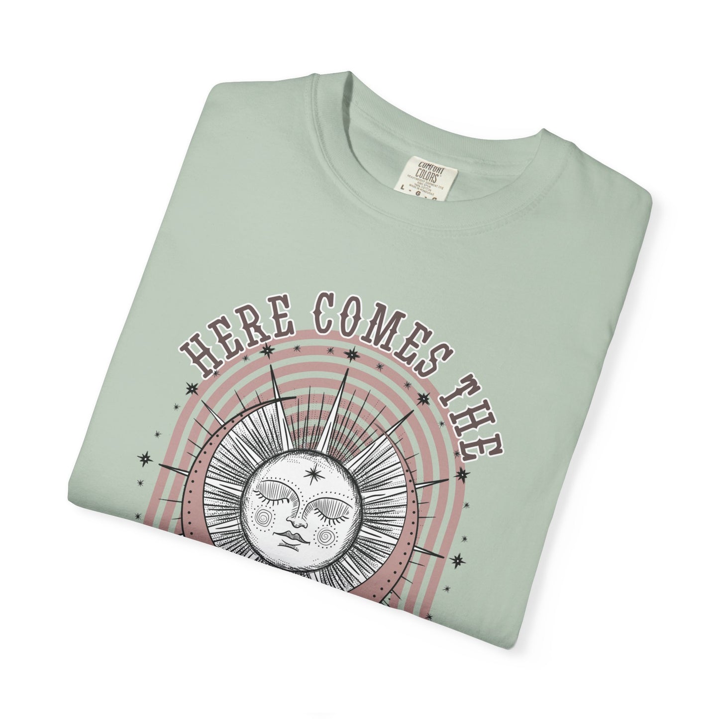 Here Comes The Sun T-Shirt Beach Tee Comfort Colors T-shirt Retro Shirt Boho Tee Hippie t-shirt