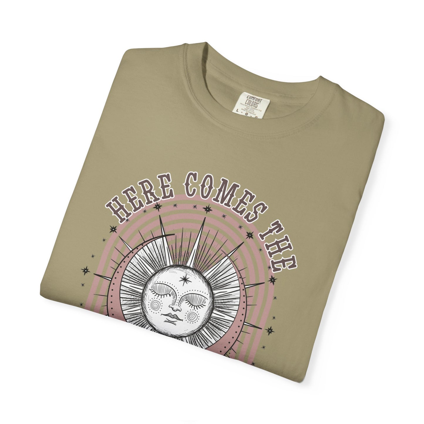 Here Comes The Sun T-Shirt Beach Tee Comfort Colors T-shirt Retro Shirt Boho Tee Hippie t-shirt
