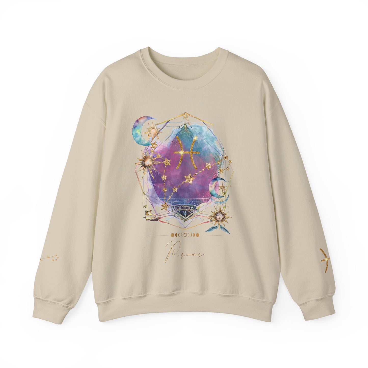 Pisces Sweatshirt Pisces Gift Astrology Sweatshirt Vintage Pisces Zodiac Shirt Retro Boho Celestial Sweatshirt Pisces Birthday Horoscope