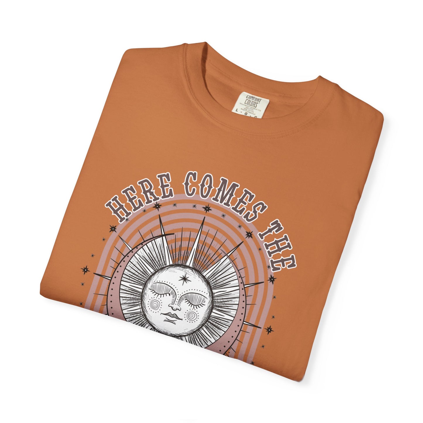 Here Comes The Sun T-Shirt Beach Tee Comfort Colors T-shirt Retro Shirt Boho Tee Hippie t-shirt