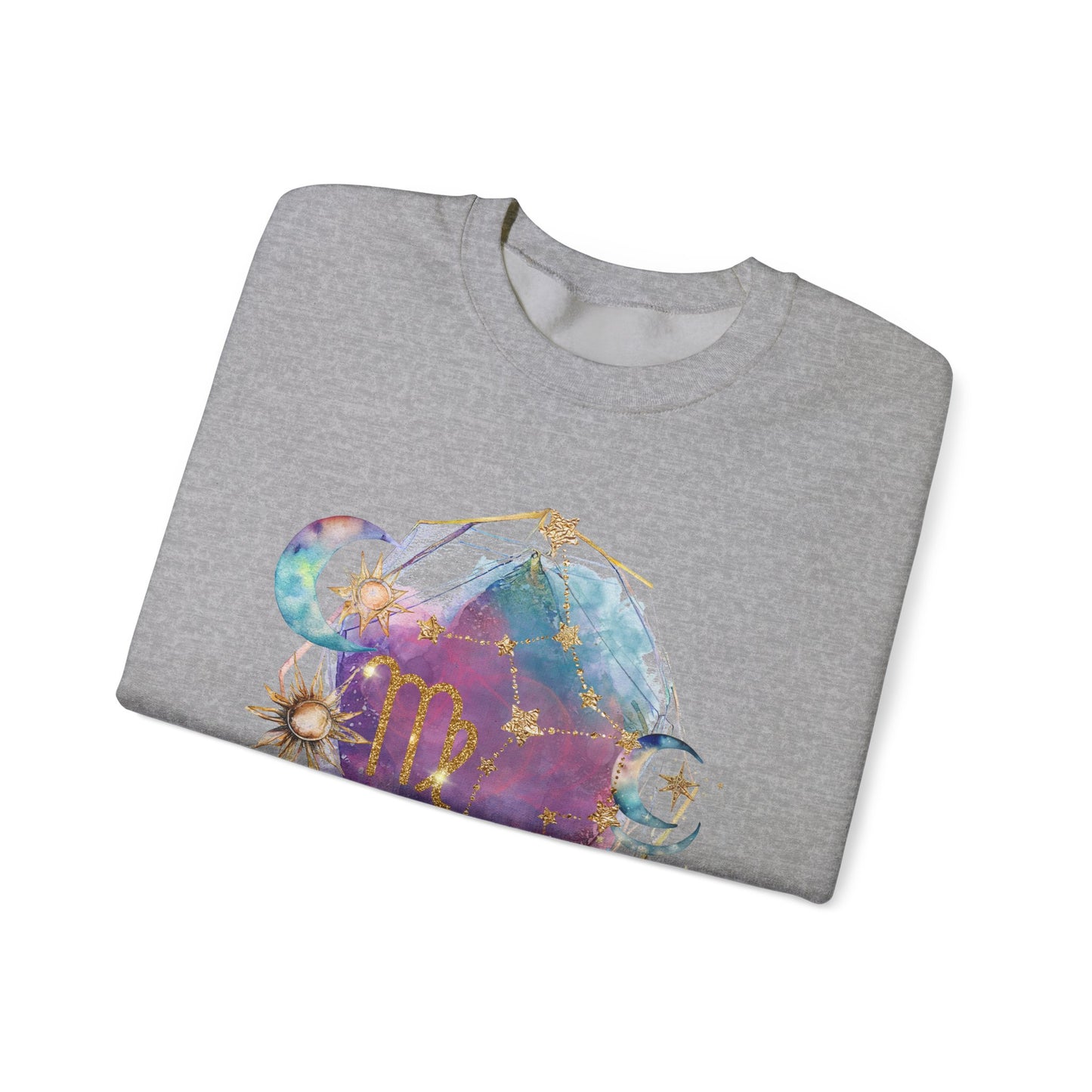 Virgo Sweatshirt Virgo Gift Unisex Astrology Sweatshirt Vintage Virgo Shirt Retro Boho Celestial Sweatshirt Virgo Birthday Zodiac Sweatshirt