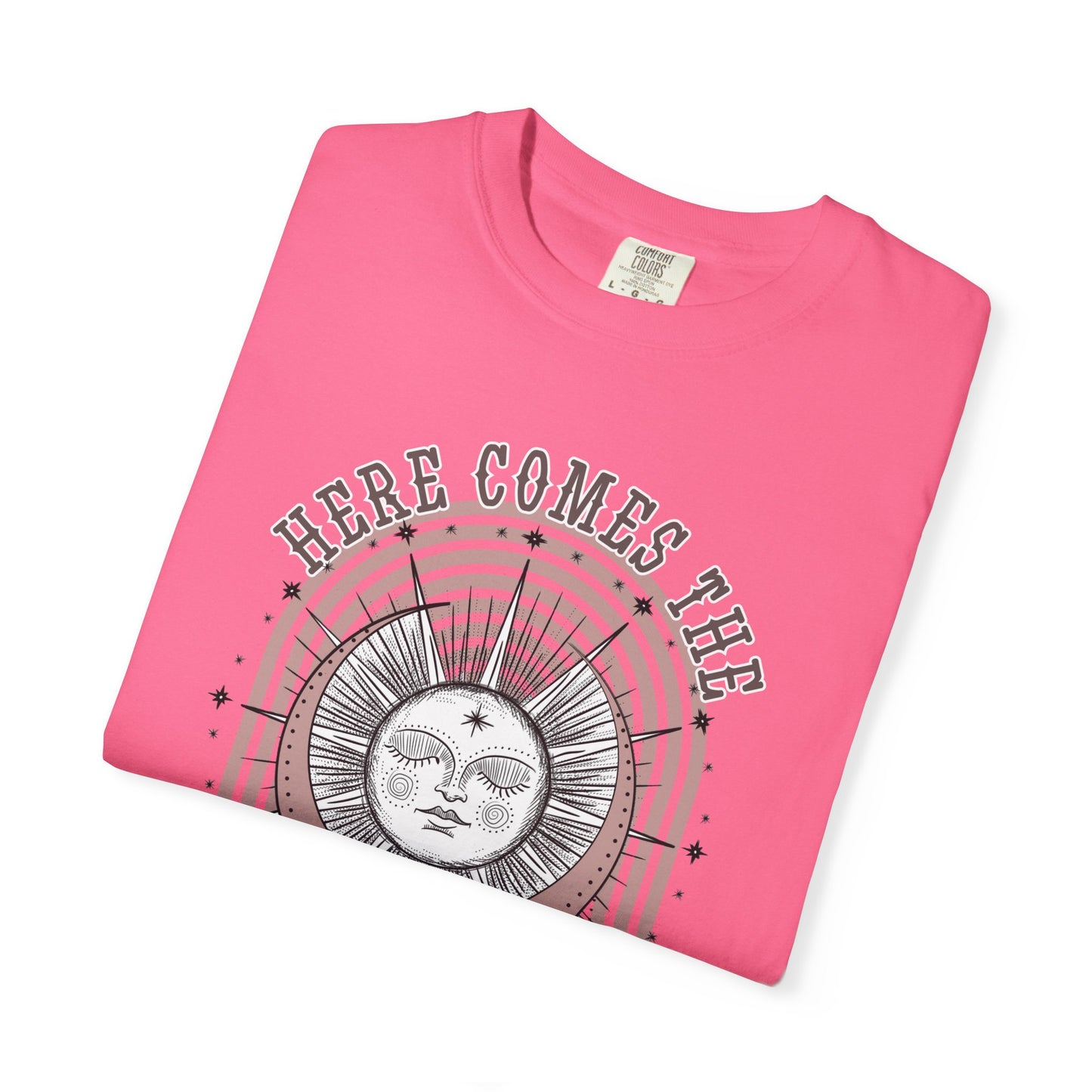 Here Comes The Sun T-Shirt Beach Tee Comfort Colors T-shirt Retro Shirt Boho Tee Hippie t-shirt