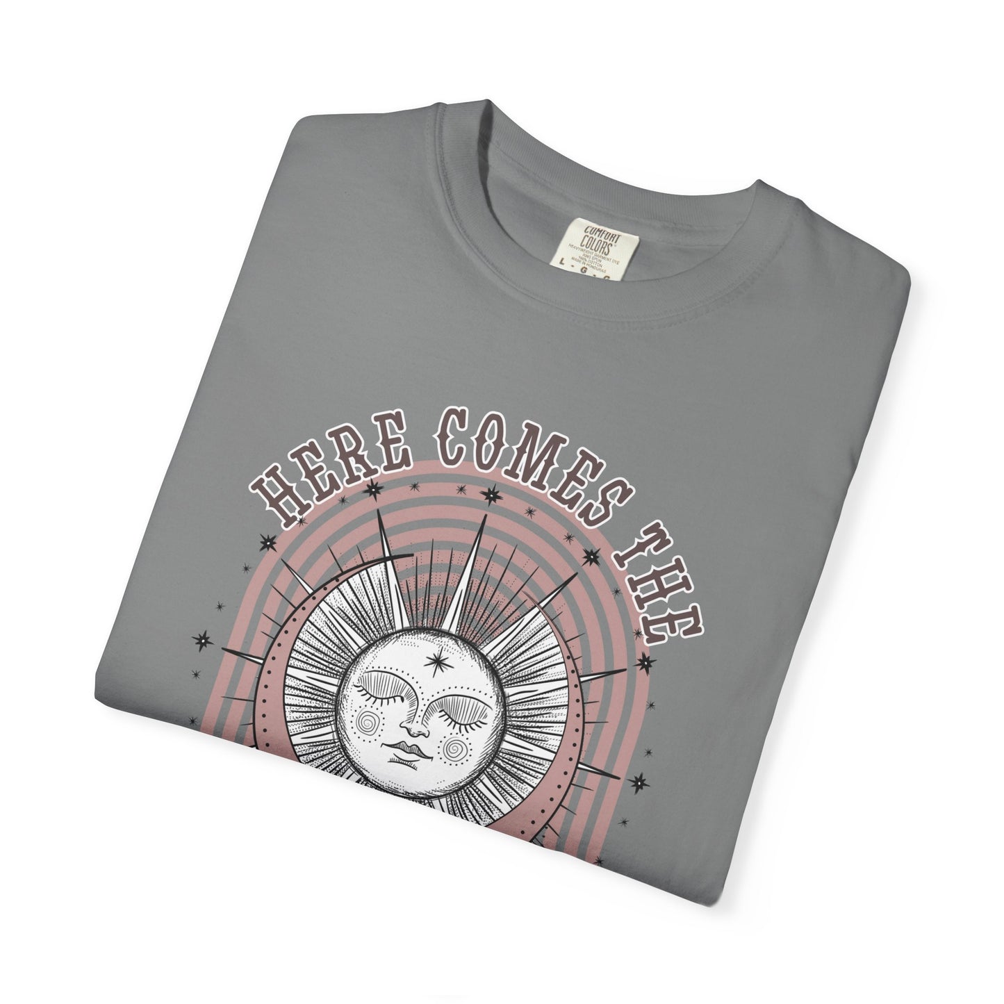 Here Comes The Sun T-Shirt Beach Tee Comfort Colors T-shirt Retro Shirt Boho Tee Hippie t-shirt