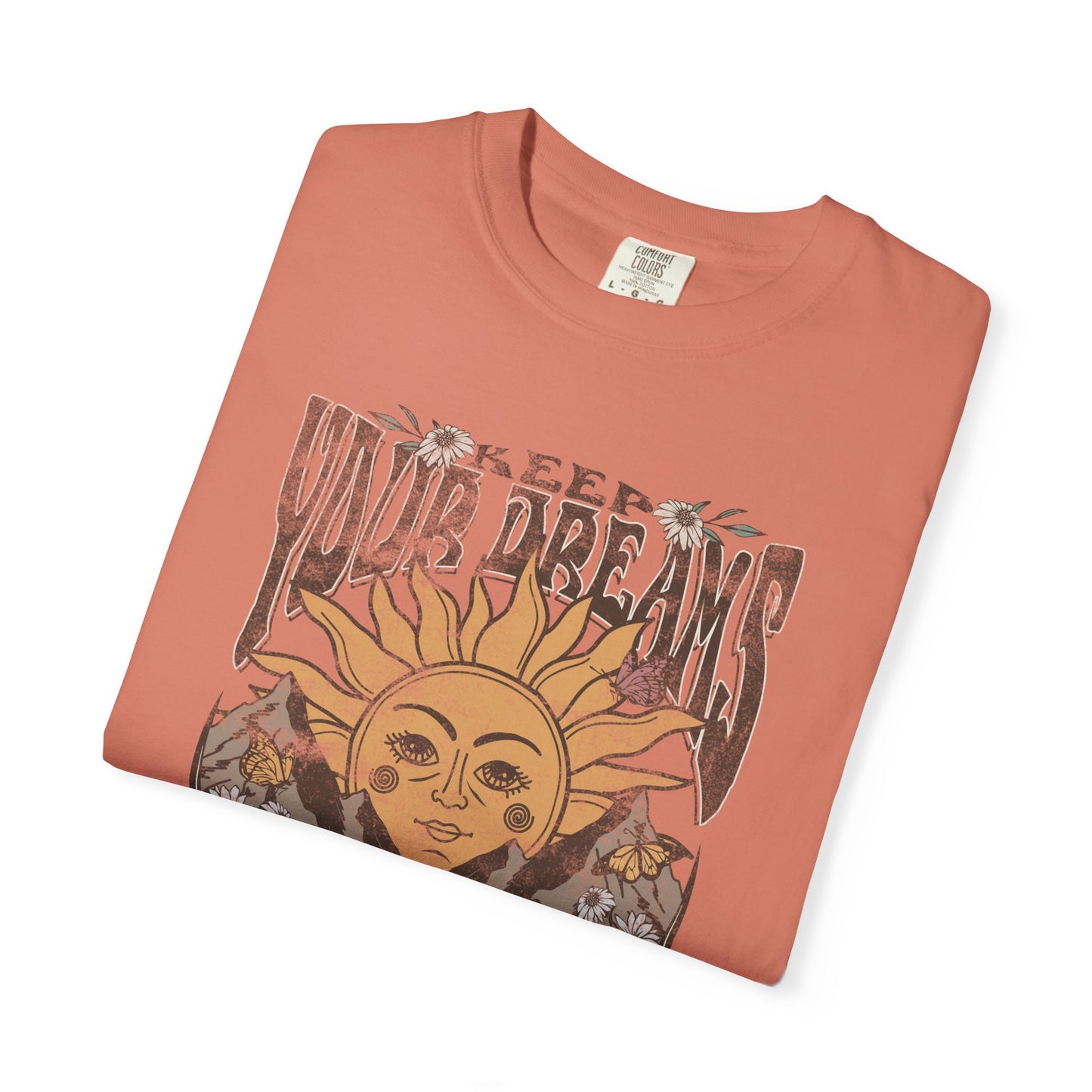 Keep Your Dreams Alive Beach Tee Comfort Color T-shirt Retro Shirt Boho Tee Hippie t-shirt