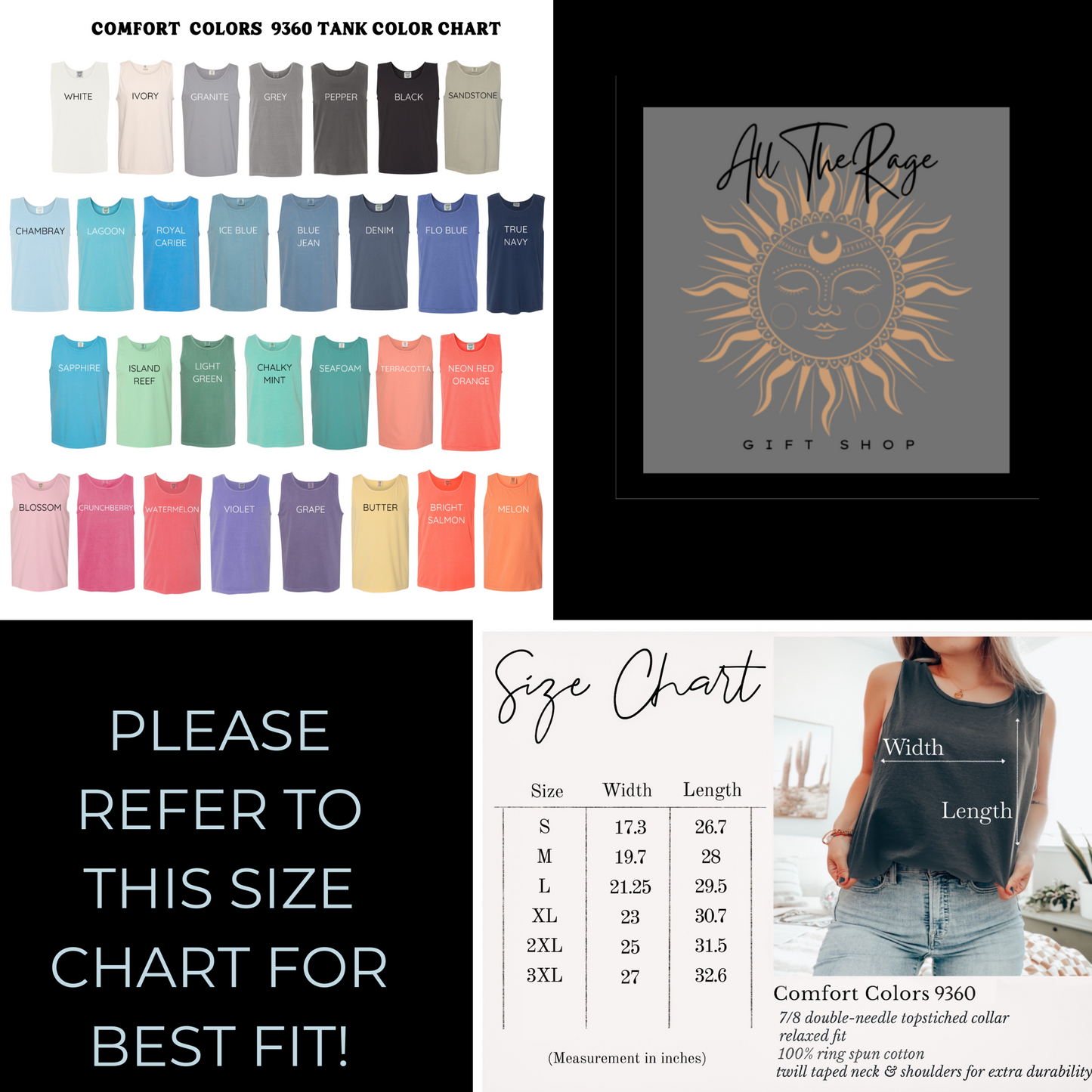 Celestial Dreamer Shirt Unisex Tank Top Comfort Colors Sun T-shirt Retro Vintage Graphic Tee