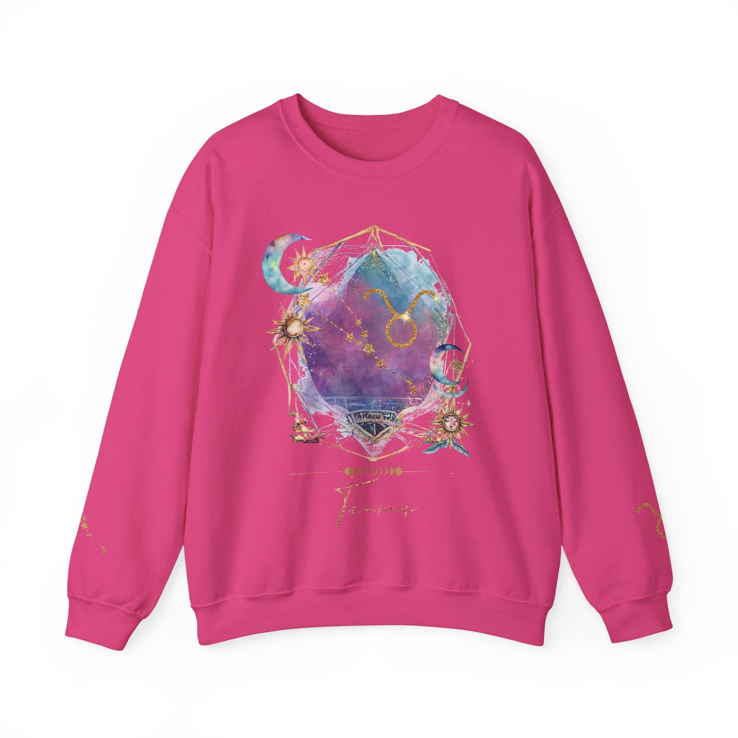 Taurus Sweatshirt Taurus Gift Astrology Sweatshirt Vintage Taurus Zodiac Shirt Retro Boho Celestial Sweatshirt Taurus Birthday Horoscope