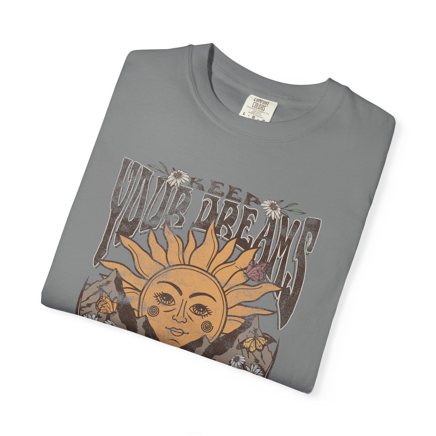 Keep Your Dreams Alive Beach Tee Comfort Color T-shirt Retro Shirt Boho Tee Hippie t-shirt
