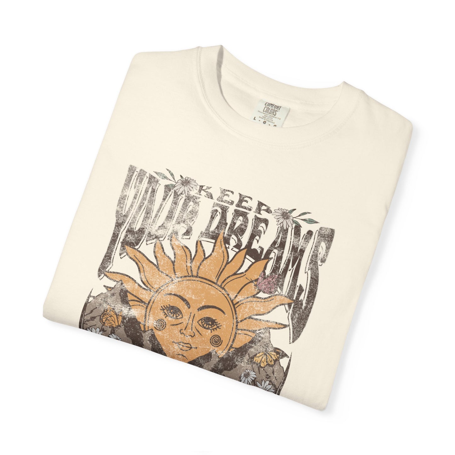 Keep Your Dreams Alive Beach Tee Comfort Color T-shirt Retro Shirt Boho Tee Hippie t-shirt