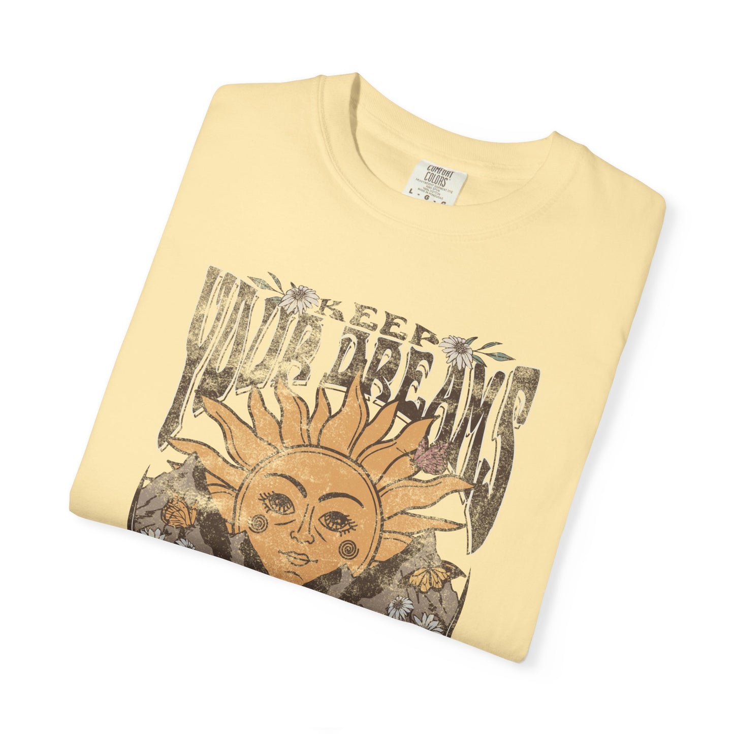 Keep Your Dreams Alive Beach Tee Comfort Color T-shirt Retro Shirt Boho Tee Hippie t-shirt
