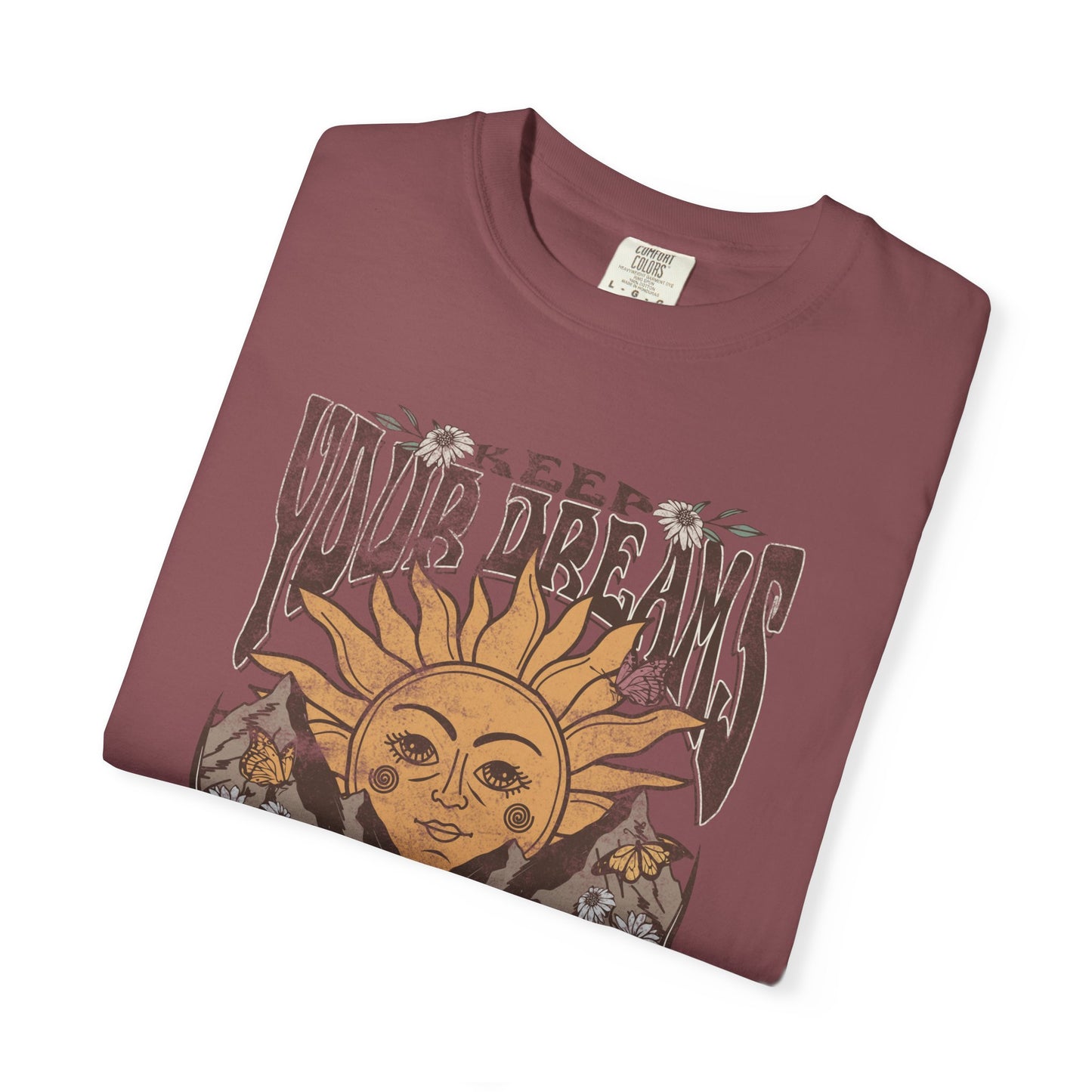 Keep Your Dreams Alive Beach Tee Comfort Color T-shirt Retro Shirt Boho Tee Hippie t-shirt