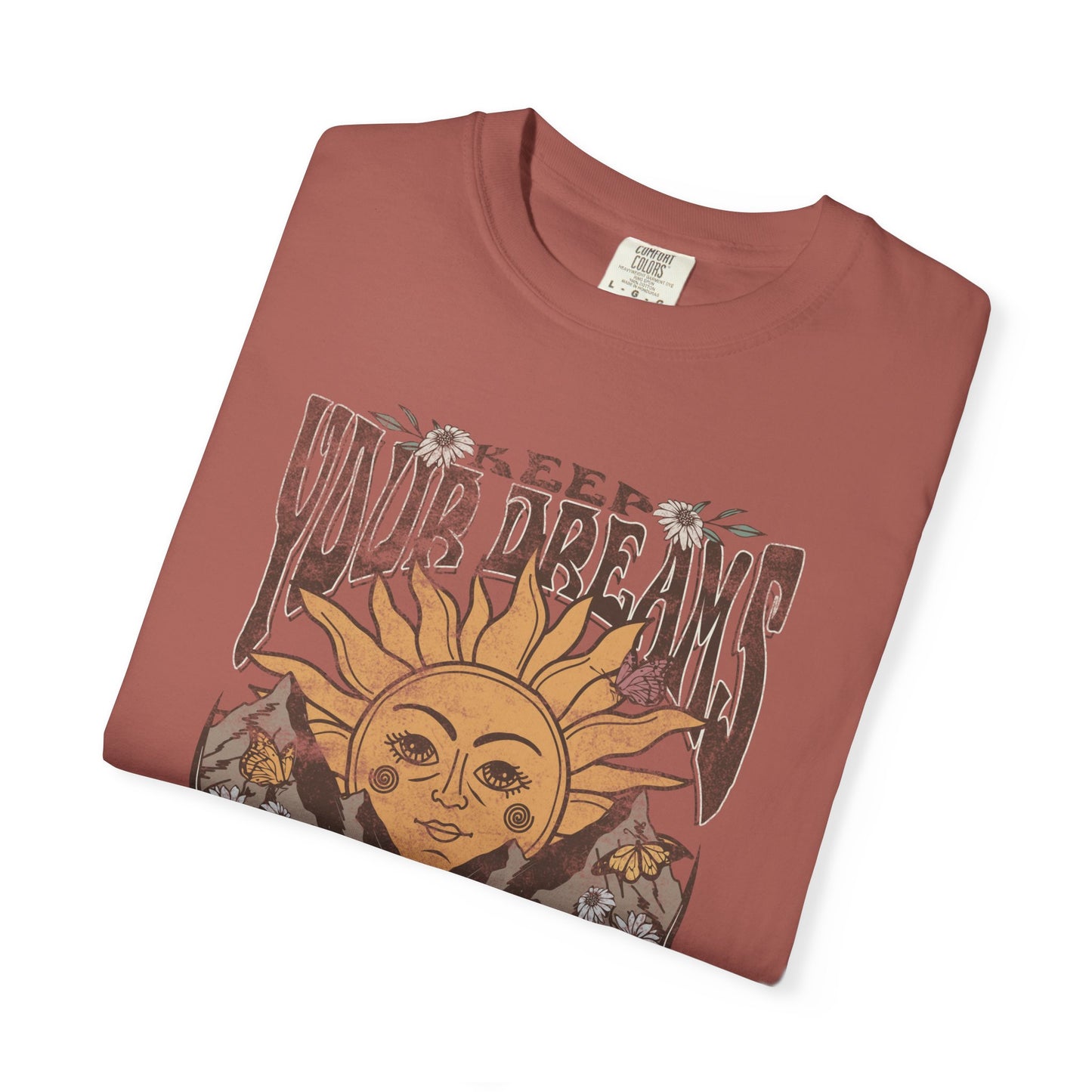 Keep Your Dreams Alive Beach Tee Comfort Color T-shirt Retro Shirt Boho Tee Hippie t-shirt