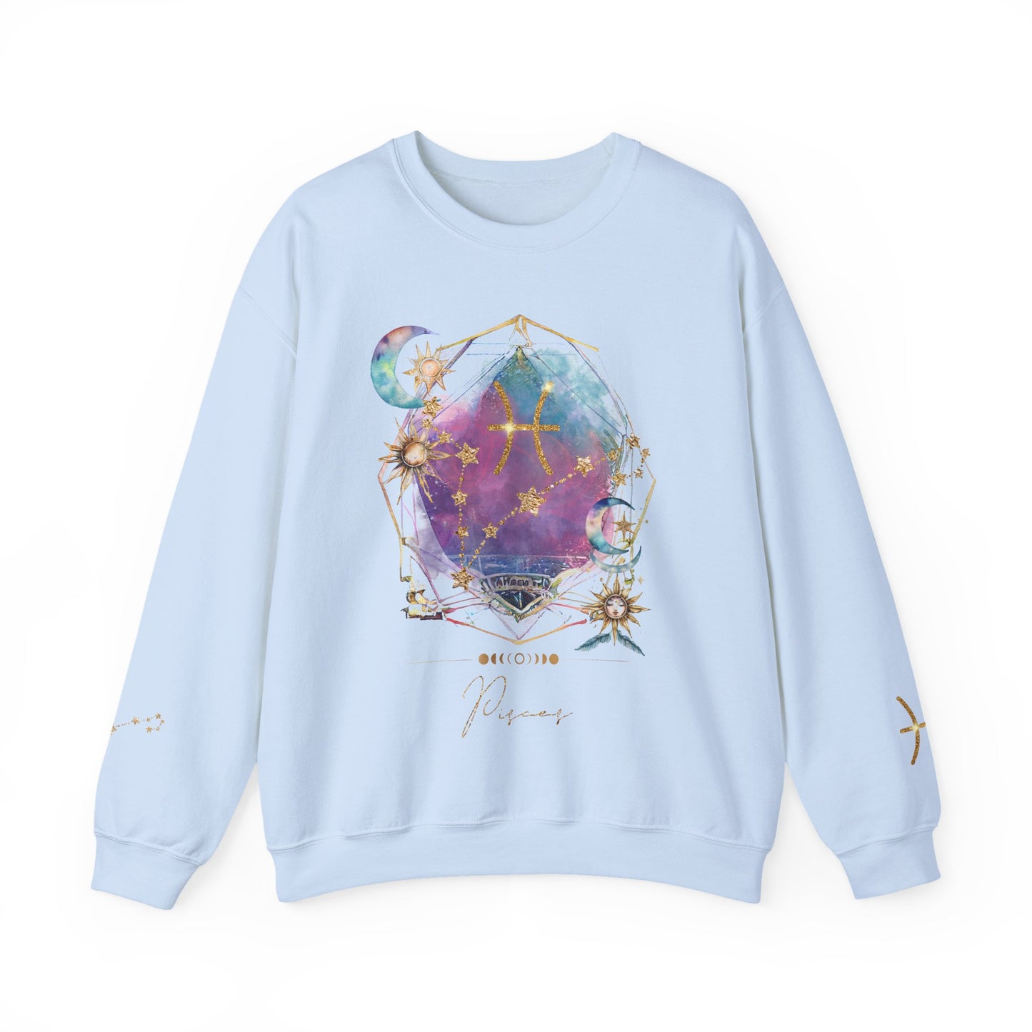 Pisces Sweatshirt Pisces Gift Astrology Sweatshirt Vintage Pisces Zodiac Shirt Retro Boho Celestial Sweatshirt Pisces Birthday Horoscope