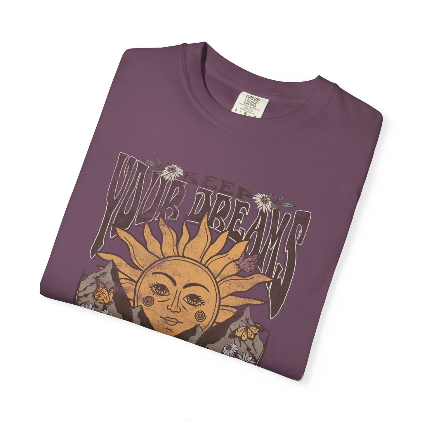 Keep Your Dreams Alive Beach Tee Comfort Color T-shirt Retro Shirt Boho Tee Hippie t-shirt