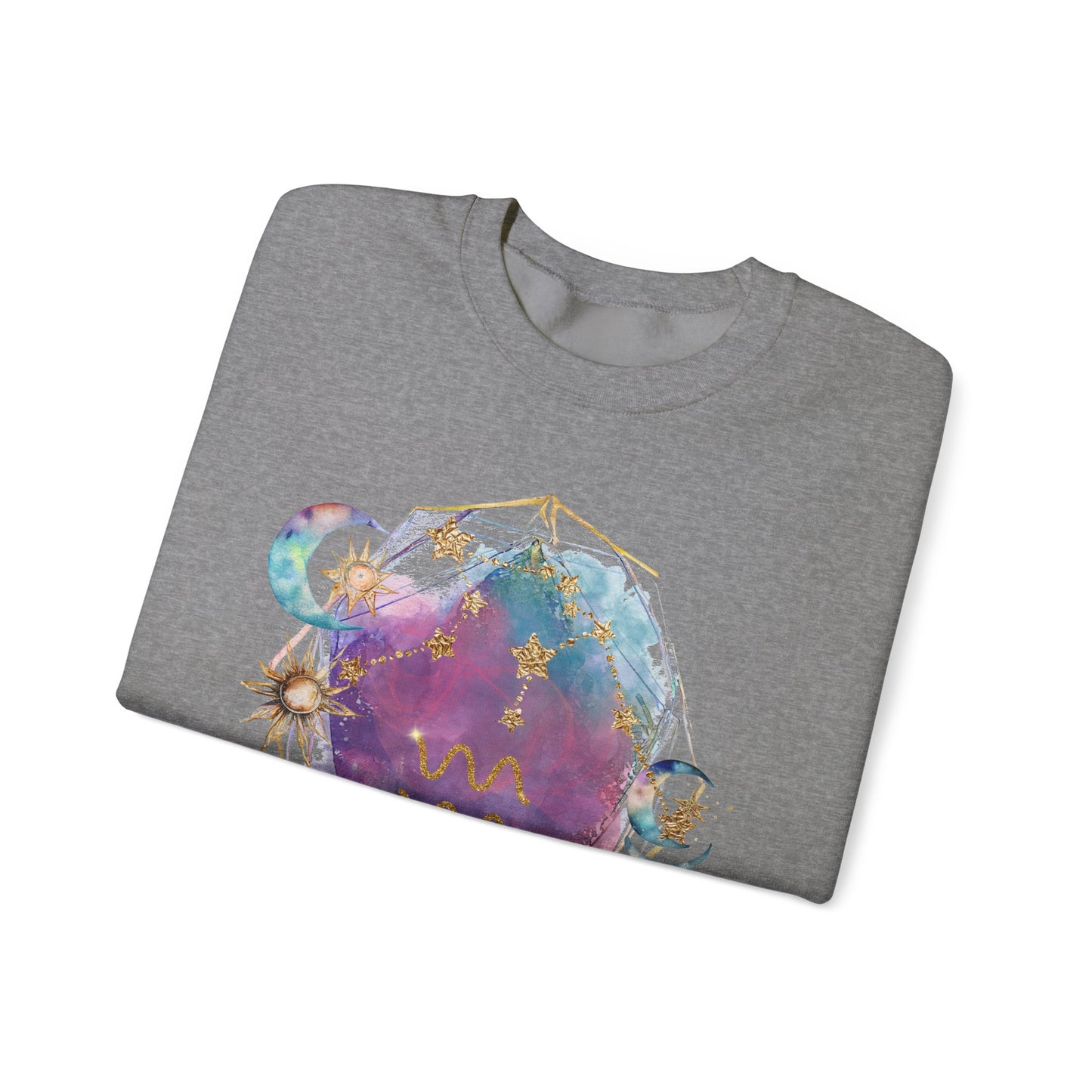 Aquarius Sweatshirt Aquarius Gift Astrology Sweatshirt Vintage Aquarius Zodiac Shirt Retro Boho Celestial Sweatshirt Aquarius Birthday Gifts