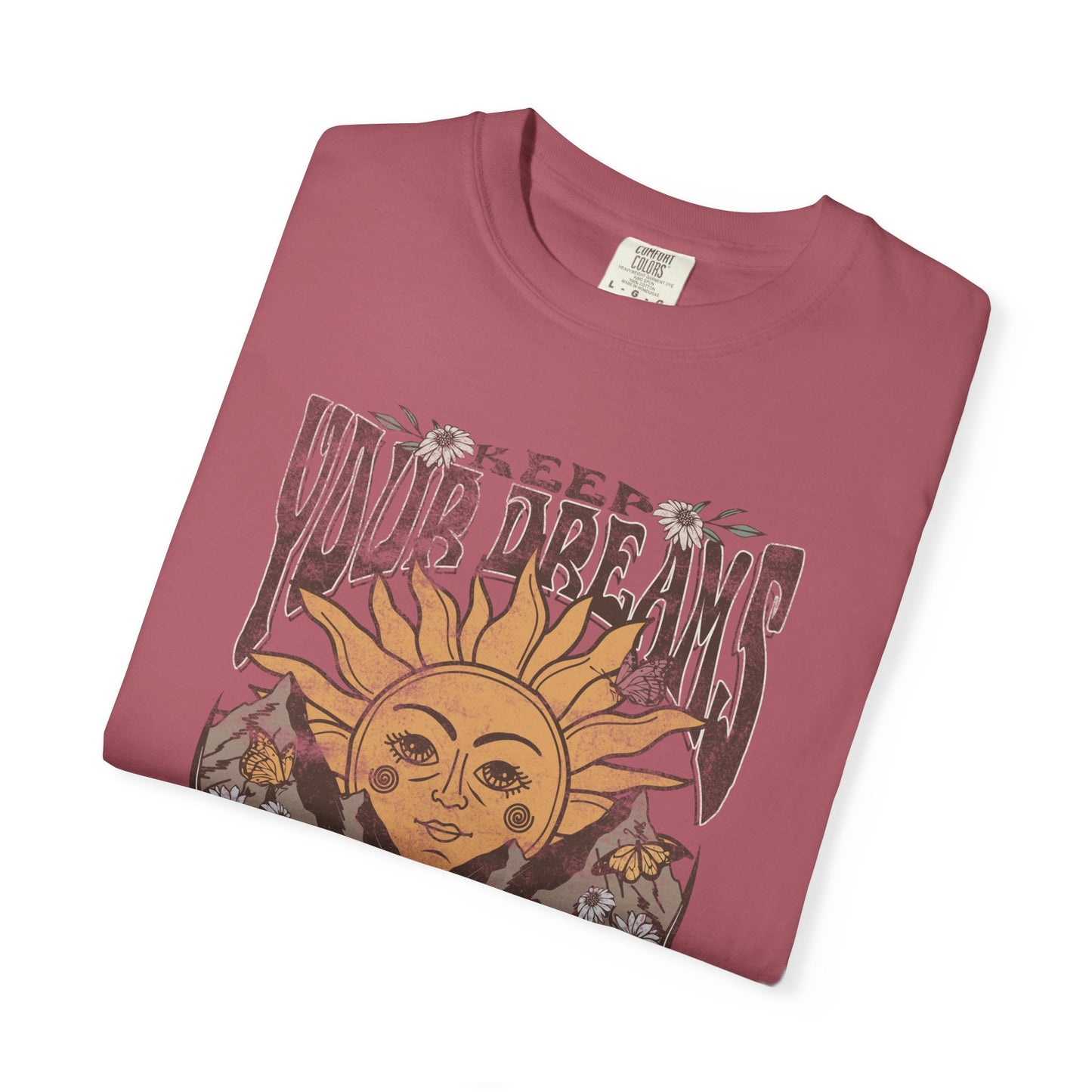 Keep Your Dreams Alive Beach Tee Comfort Color T-shirt Retro Shirt Boho Tee Hippie t-shirt
