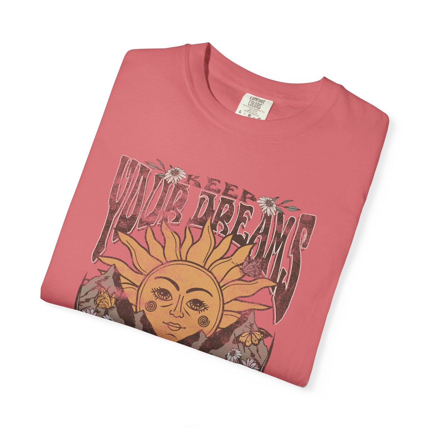Keep Your Dreams Alive Beach Tee Comfort Color T-shirt Retro Shirt Boho Tee Hippie t-shirt