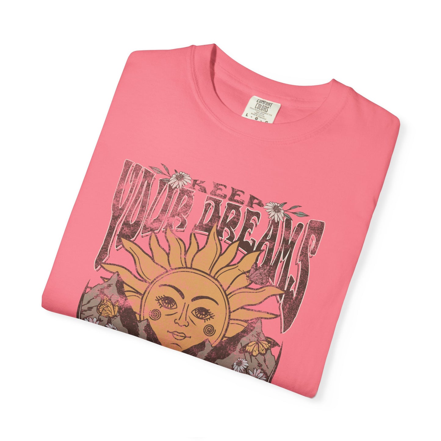 Keep Your Dreams Alive Beach Tee Comfort Color T-shirt Retro Shirt Boho Tee Hippie t-shirt