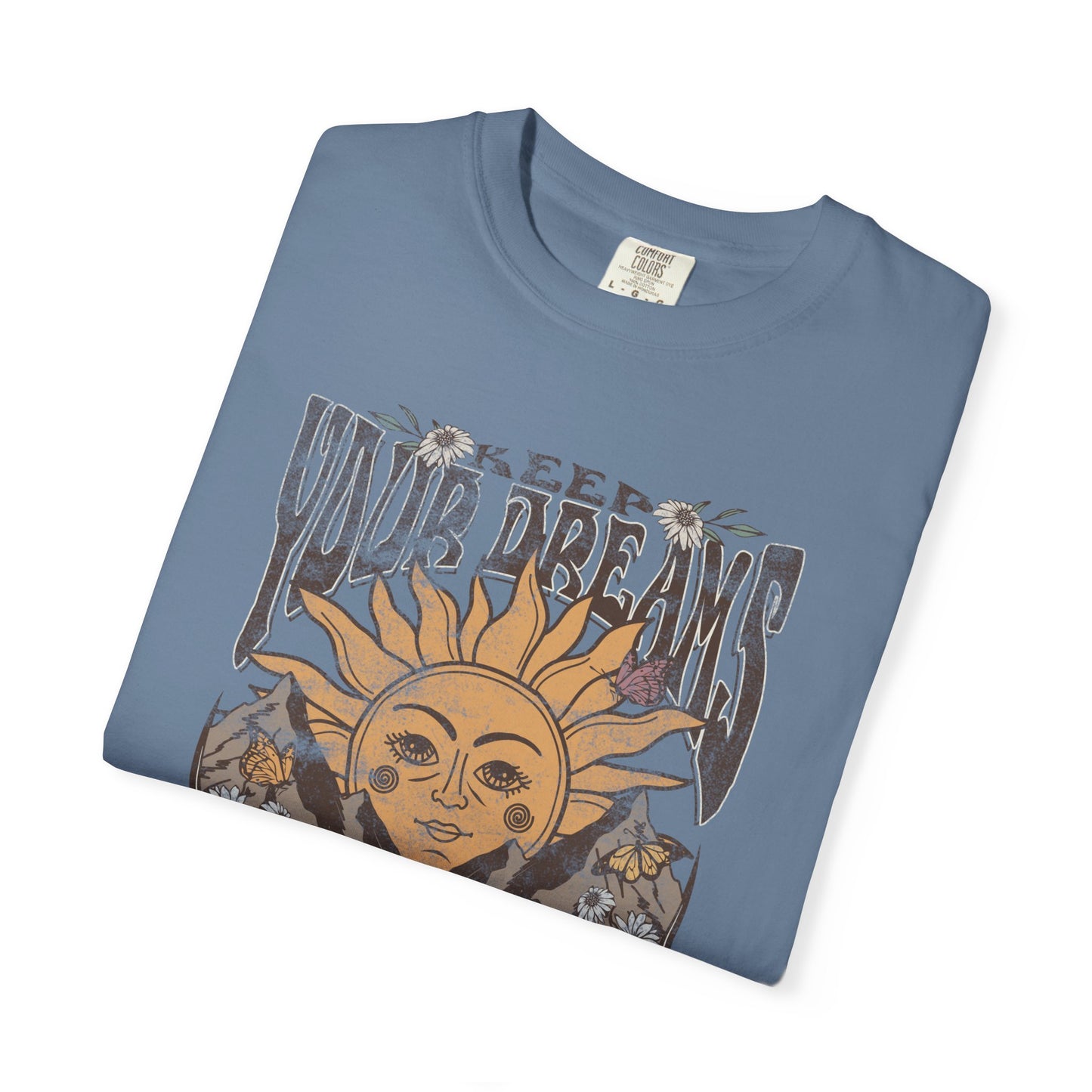 Keep Your Dreams Alive Beach Tee Comfort Color T-shirt Retro Shirt Boho Tee Hippie t-shirt