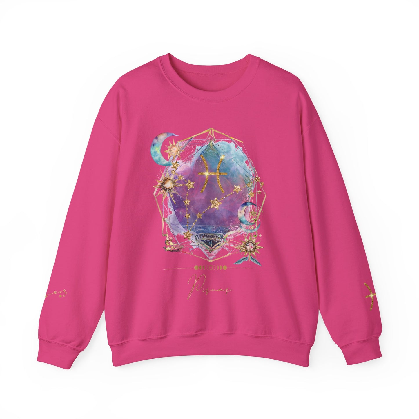 Pisces Sweatshirt Pisces Gift Astrology Sweatshirt Vintage Pisces Zodiac Shirt Retro Boho Celestial Sweatshirt Pisces Birthday Horoscope