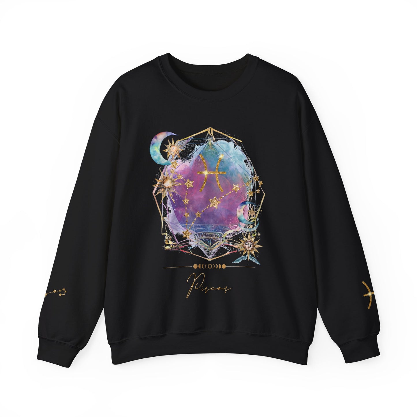 Pisces Sweatshirt Pisces Gift Astrology Sweatshirt Vintage Pisces Zodiac Shirt Retro Boho Celestial Sweatshirt Pisces Birthday Horoscope