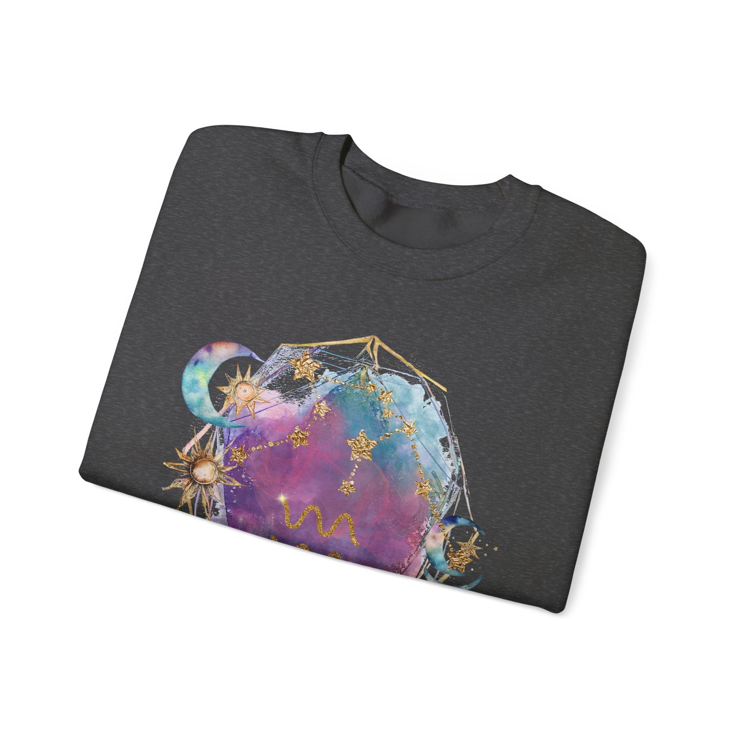 Aquarius Sweatshirt Aquarius Gift Astrology Sweatshirt Vintage Aquarius Zodiac Shirt Retro Boho Celestial Sweatshirt Aquarius Birthday Gifts