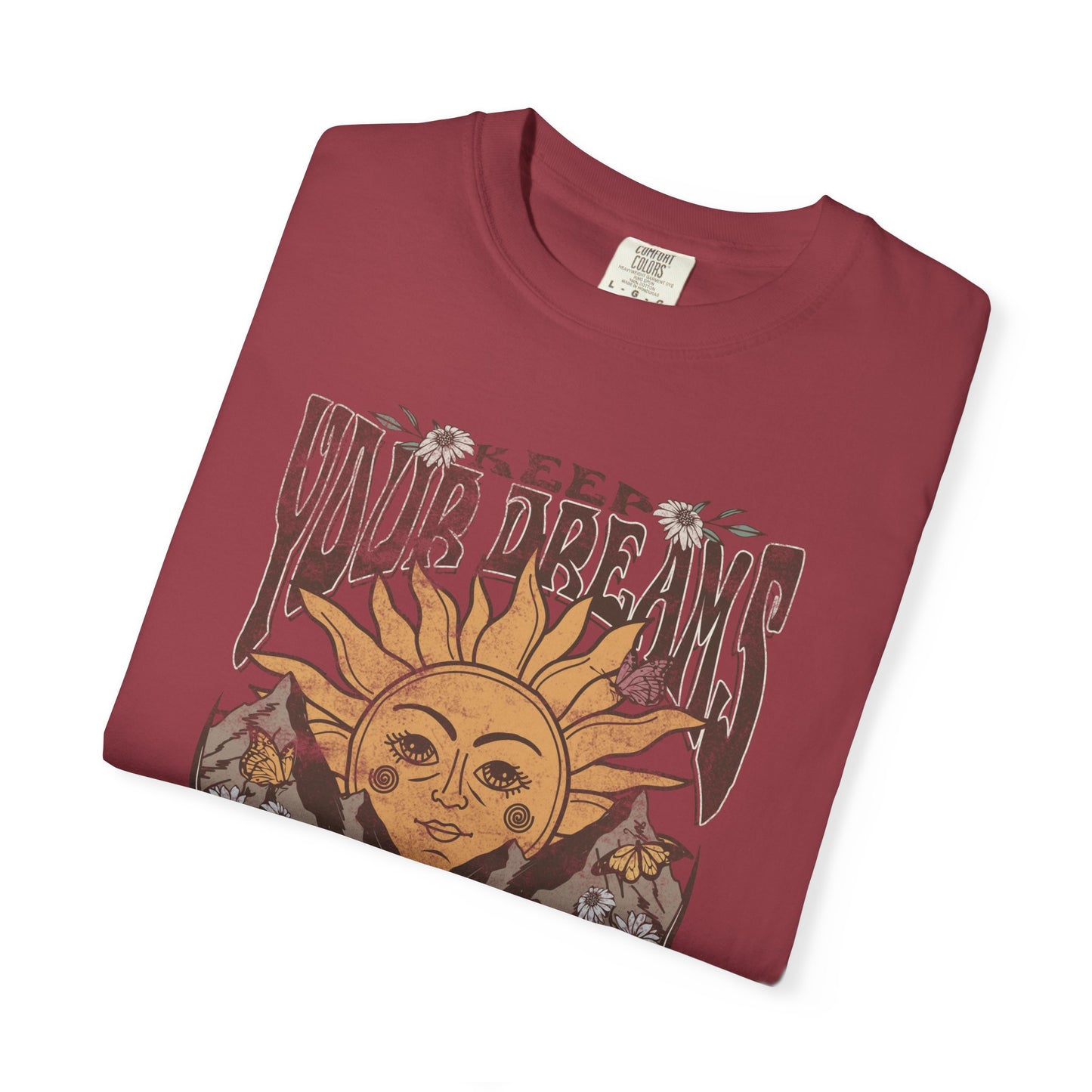 Keep Your Dreams Alive Beach Tee Comfort Color T-shirt Retro Shirt Boho Tee Hippie t-shirt