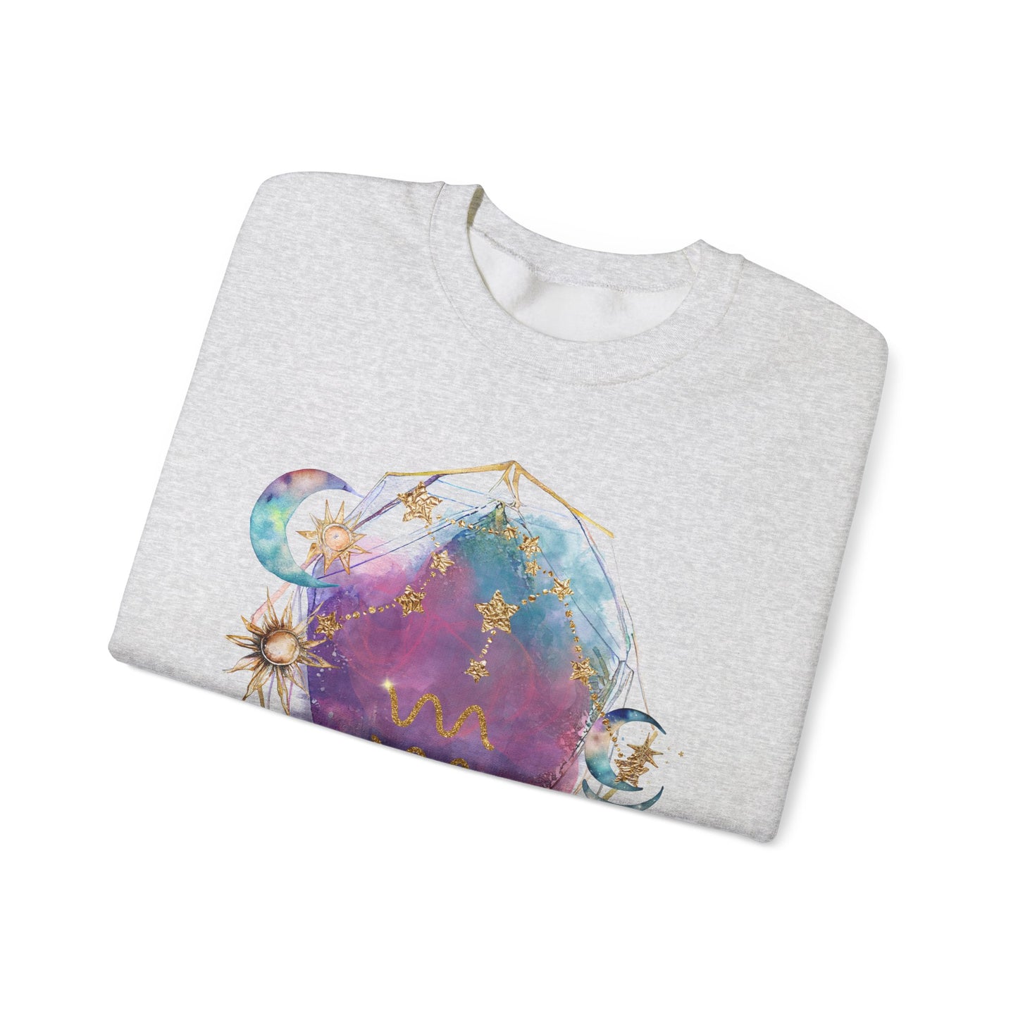 Aquarius Sweatshirt Aquarius Gift Astrology Sweatshirt Vintage Aquarius Zodiac Shirt Retro Boho Celestial Sweatshirt Aquarius Birthday Gifts