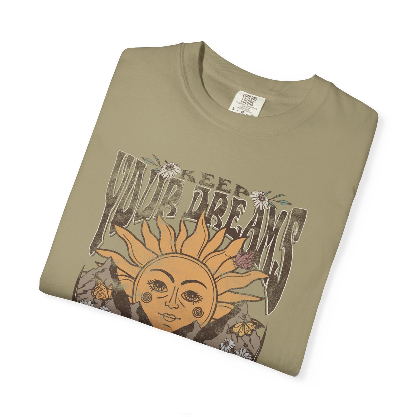 Keep Your Dreams Alive Beach Tee Comfort Color T-shirt Retro Shirt Boho Tee Hippie t-shirt