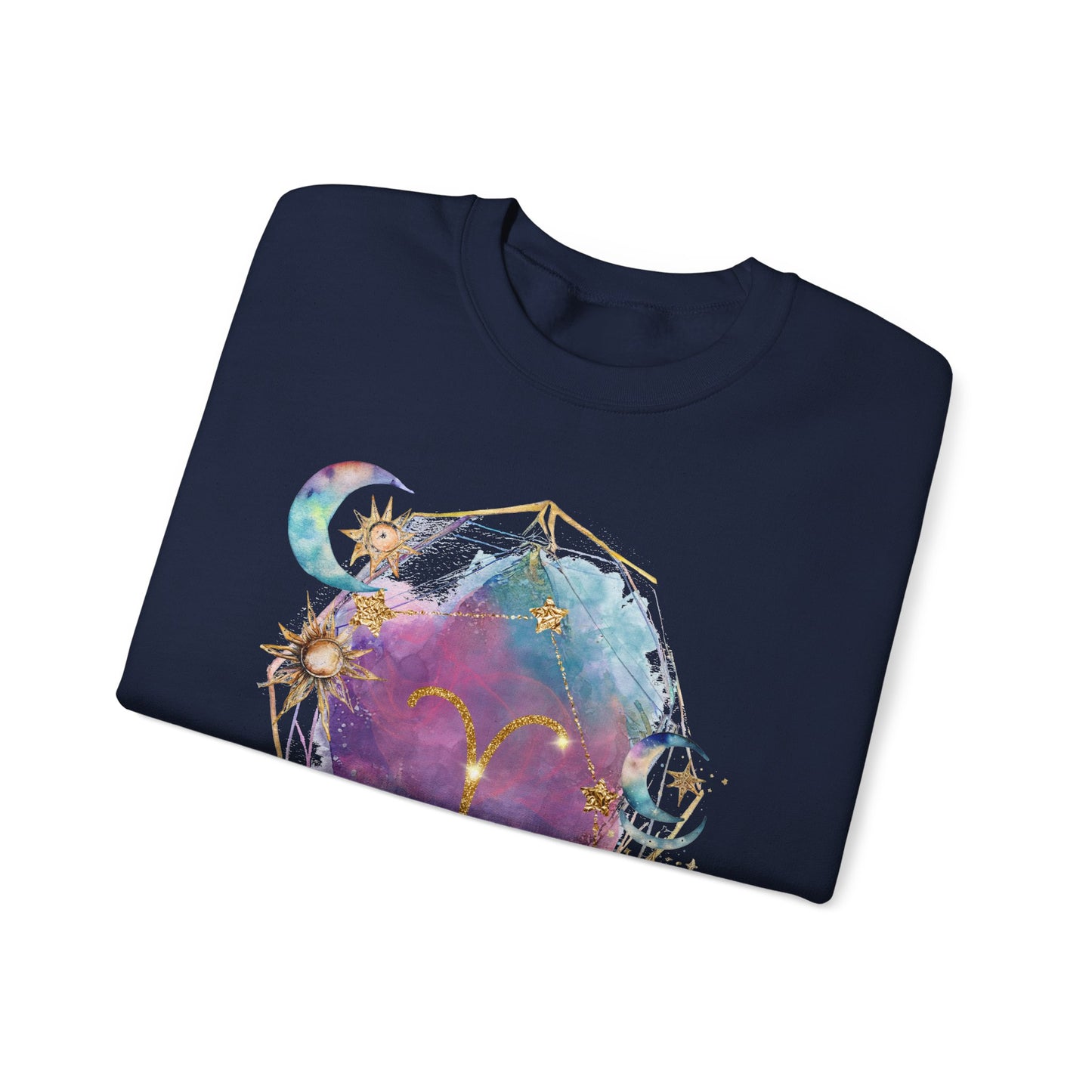 Aries Sweatshirt Aries Gift Astrology Sweatshirt Vintage Aries Zodiac Shirt Retro Boho Celestial Sweatshirt Aries Birthday Horoscope Gifts