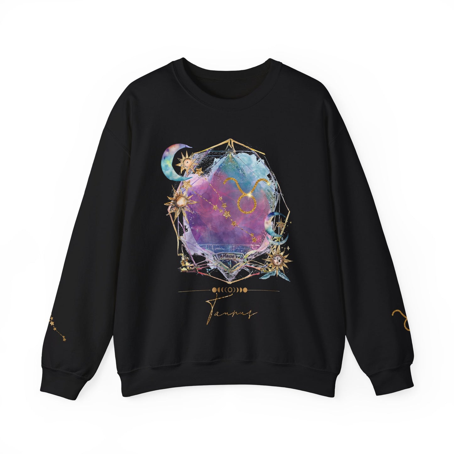 Taurus Sweatshirt Taurus Gift Astrology Sweatshirt Vintage Taurus Zodiac Shirt Retro Boho Celestial Sweatshirt Taurus Birthday Horoscope