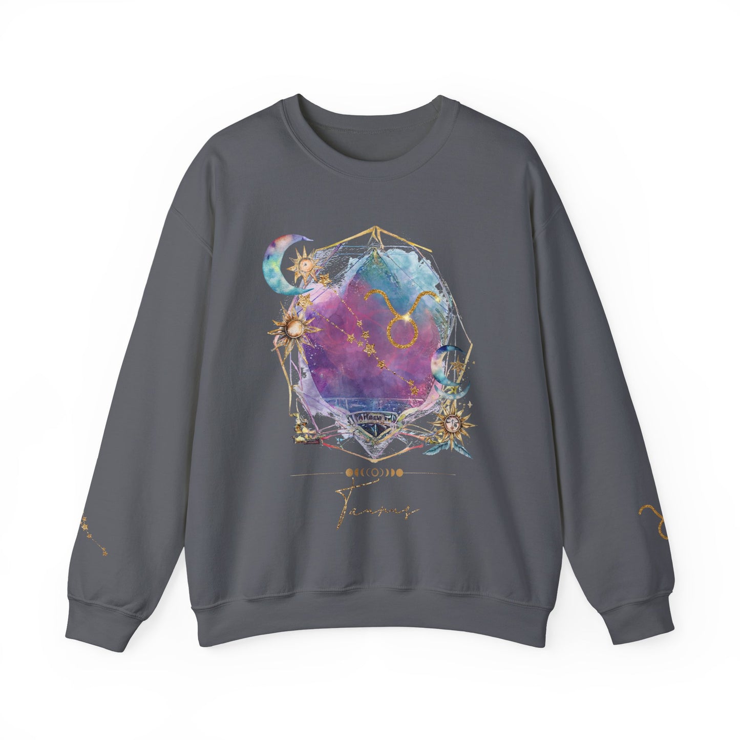 Taurus Sweatshirt Taurus Gift Astrology Sweatshirt Vintage Taurus Zodiac Shirt Retro Boho Celestial Sweatshirt Taurus Birthday Horoscope