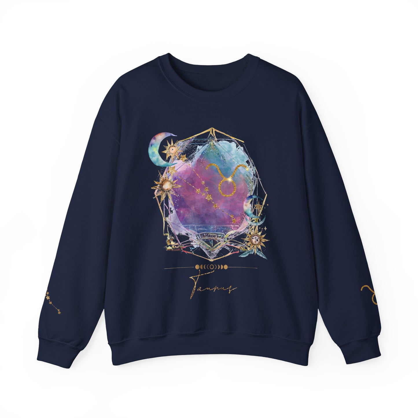 Taurus Sweatshirt Taurus Gift Astrology Sweatshirt Vintage Taurus Zodiac Shirt Retro Boho Celestial Sweatshirt Taurus Birthday Horoscope