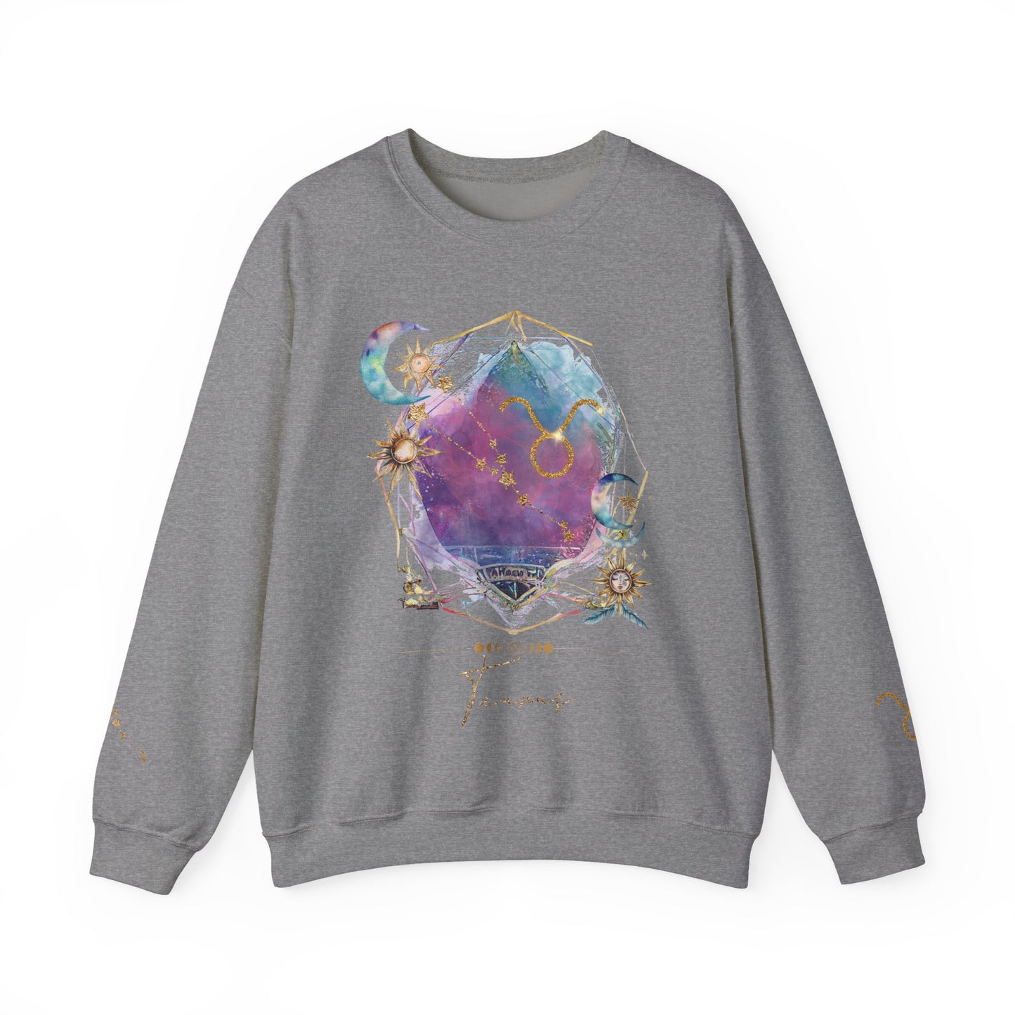 Taurus Sweatshirt Taurus Gift Astrology Sweatshirt Vintage Taurus Zodiac Shirt Retro Boho Celestial Sweatshirt Taurus Birthday Horoscope
